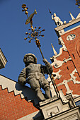 Statue am Hanseatischen Haus der Mitesser