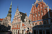 Hanseatisches Schwarzhäupterhaus in der Altstadt