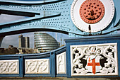 London City Hall Seen Through Tower Bridge