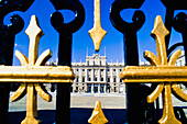 Royal Palace Viewed Through Gate