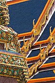 Architectural Detail Of Wat Pho Temple