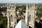 Aerial View Of York Minster