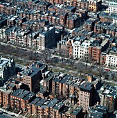Back Bay District Townhouses From Prudential Centre
