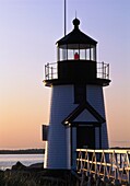 Nantucket Brant Point Leuchtturm bei Sonnenaufgang
