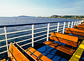 Empty Benches On Ferry