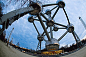 Atomium,Low Angle View, Brussels,Belgium