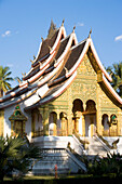 Wat Ho Prabang,Tempel auf dem Gelände des Königlichen Palastmuseums, Luang Prabang,Nordlaos