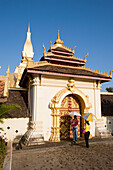 That Luang,Or Grand Stupa, Vientiane,Laos