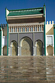 Part Of Facade Of Royal Palace, Fes,Morocco