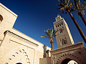 Das Minarett der Koutaoubia-Moschee, Marrakesch, Marokko