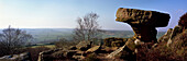 Druids Writing Table,Brimham Rocks,Near Pateley Bridge, North Yorkshire,England,Uk