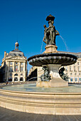 Fountain At Place De La Bourse