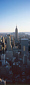 Panoramic View Of Empire State Building