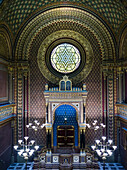 Das Innere der Spanischen Synagoge; Prag, Tschechien