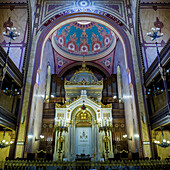 Die Große Synagoge in der Dohany-Straße; Budapest, Budapest, Ungarn.