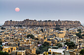 View of Fort Jaisalmer; Jaisalmer, Rajasthan, India