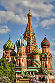 Basilius-Kathedrale, Roter Platz; Moskau, Russland.