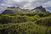 Stokknes, ein Vestrahorn, Südostisland; Island