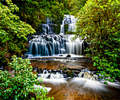 Purakaunui Falls; Neuseeland