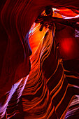 Oberer Antelope Canyon; Arizona, Vereinigte Staaten von Amerika