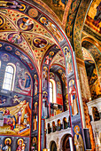 Fresken, St. Johns Forerunners Parish; Athen, Griechenland.