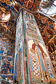 Fresko, Kirche des Propheten Elias; Jaroslawl, Gebiet Jaroslawl, Russland.
