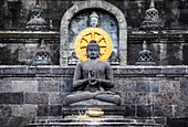 Statue of Buddha at Brahma Vihara Arama Buddhist Monastery; Banjar, Bali, Indonesia