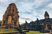 Bayon Temple in the Angkor Wat complex; Siem Reap, Siem Reap, Cambodia