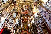 Interior of the Church of the Holy Name of Jesus; Wroclaw, Silesia, Poland