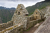 Die historische Inkastätte Machu Picchu; Peru