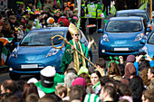 A Parade For Saint Patrick's Day; Dublin Ireland