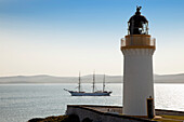 Bressay Leuchtturm; Bressay Schottland