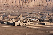 Panoramic View Of The Town Of Bamiyan, Bamian Province, Afghanistan
