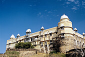India, Palace and newly converted hotel near Bari Sadri; Rajasthan