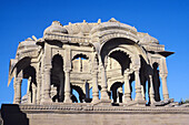 India, Traditional stone structure in Jain Temples; Rajasthan