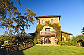 Sattui Winery In Saint Helena In Autumn; Napa Area California United States Of America