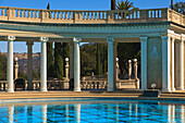 Hearst Castle A Mediterranean Style Mansion Atop A Hill Near San Simeon; California United States Of America