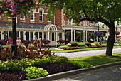 Typical Buildings In Niagara On The Lake; Ontario Canada