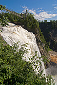 Montmorency-Fälle; Quebec Kanada