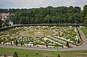 Formaler Barockgarten von Schloss Ludwigsburg; Ludwigsburg Baden-Württemberg Deutschland