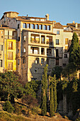 View Of The Old Buildings In The Old Part Of The City; Cuenca Castile-La Mancha Spain