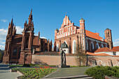 St.-Anna-Kirche und St.-Franziskus-und-Bernadine-Kirche, Vilnius, Litauen