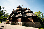 Stave Church At Norsk Folkemuseum; Oslo Norway
