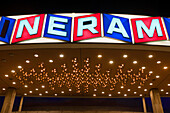 Cinerama Theater Marquee, Hollywood, California, USA