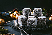 Cupavci - Christmas Chocolate Coconut Cubes