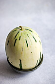Pale green honeydew melon