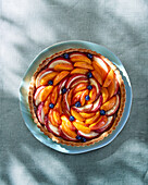 Aprikosen-Pfirsich-Tarte