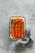 Karotten mit Parmesan aus der Heißluftfritteuse