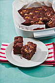 Walnut brownies