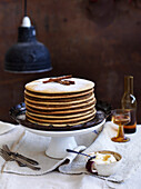 Spiced apple stack